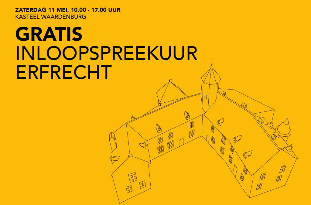 INLOOPSPREEKUUR 11 MEI | GEANNULEERD